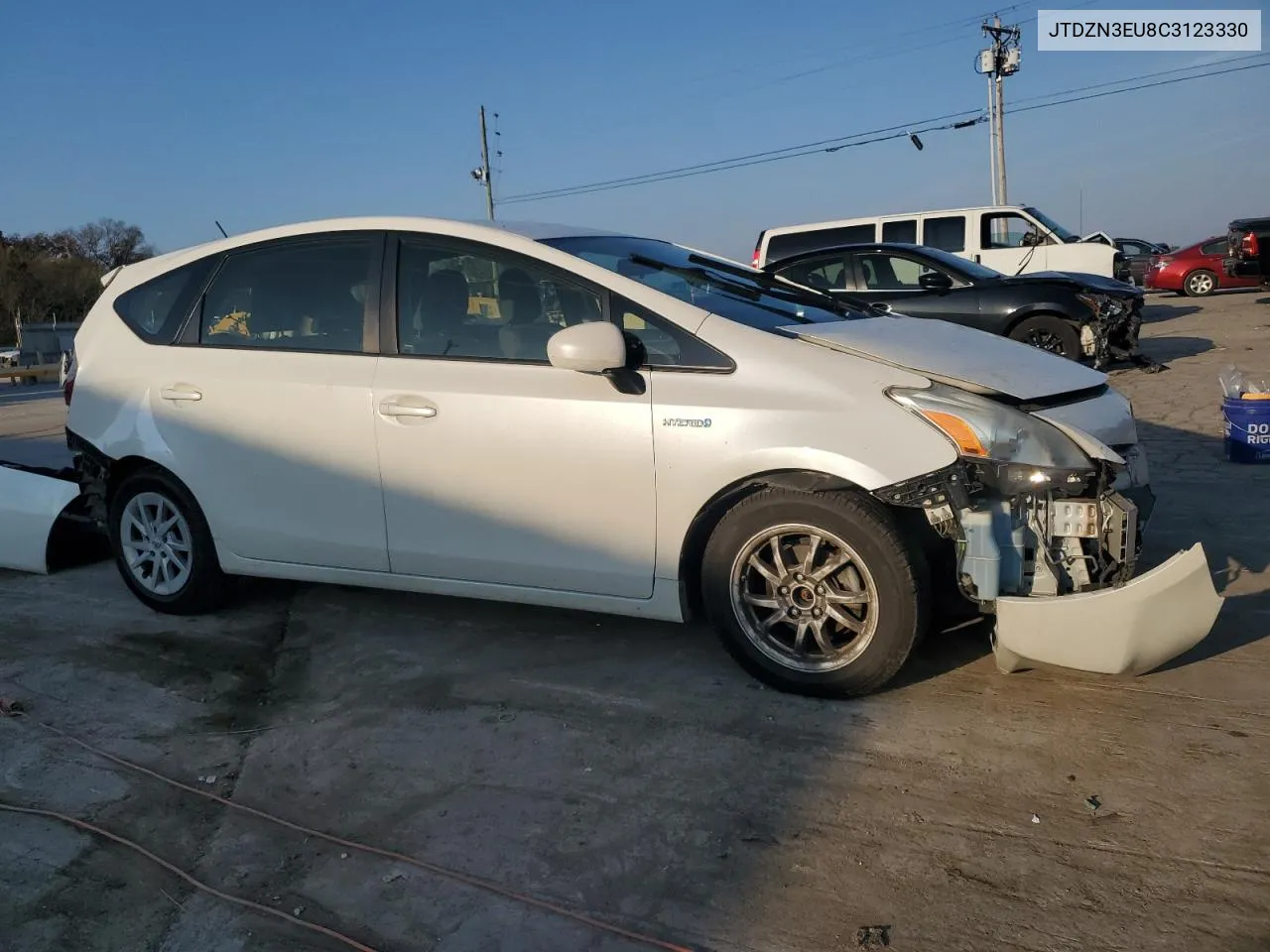 2012 Toyota Prius V VIN: JTDZN3EU8C3123330 Lot: 78085984