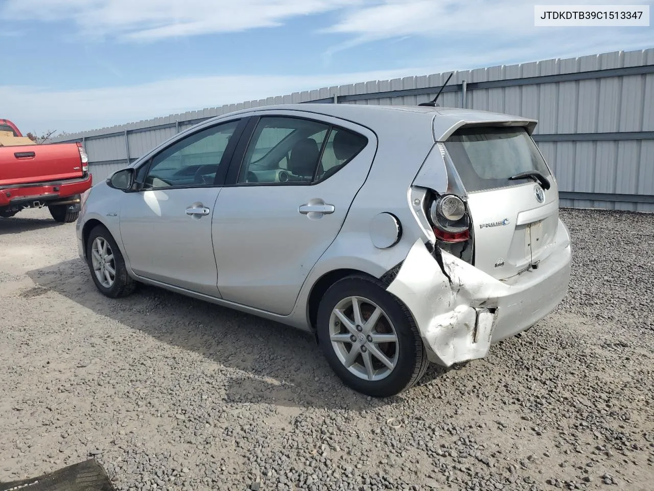 2012 Toyota Prius C VIN: JTDKDTB39C1513347 Lot: 78099704