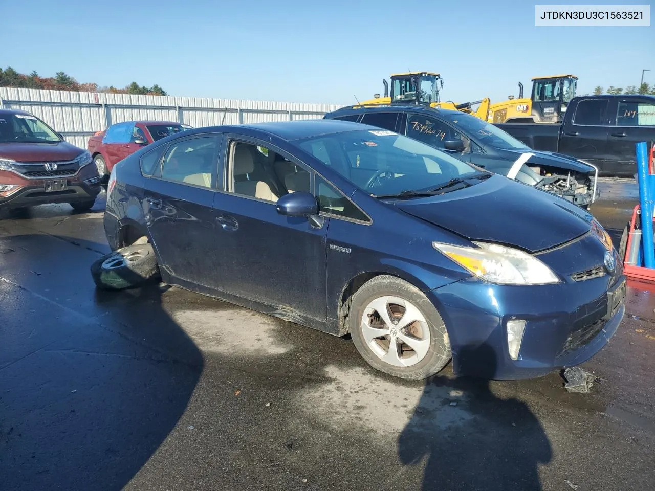 JTDKN3DU3C1563521 2012 Toyota Prius