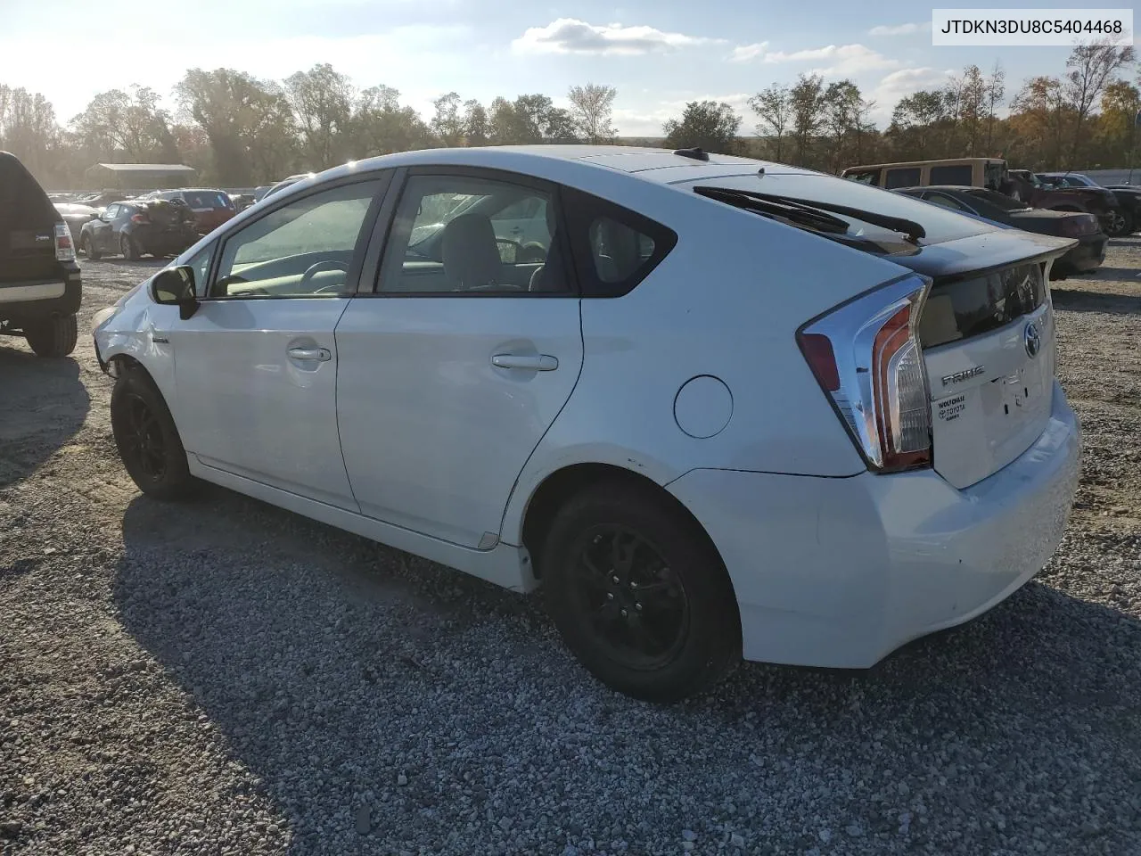 2012 Toyota Prius VIN: JTDKN3DU8C5404468 Lot: 78252434