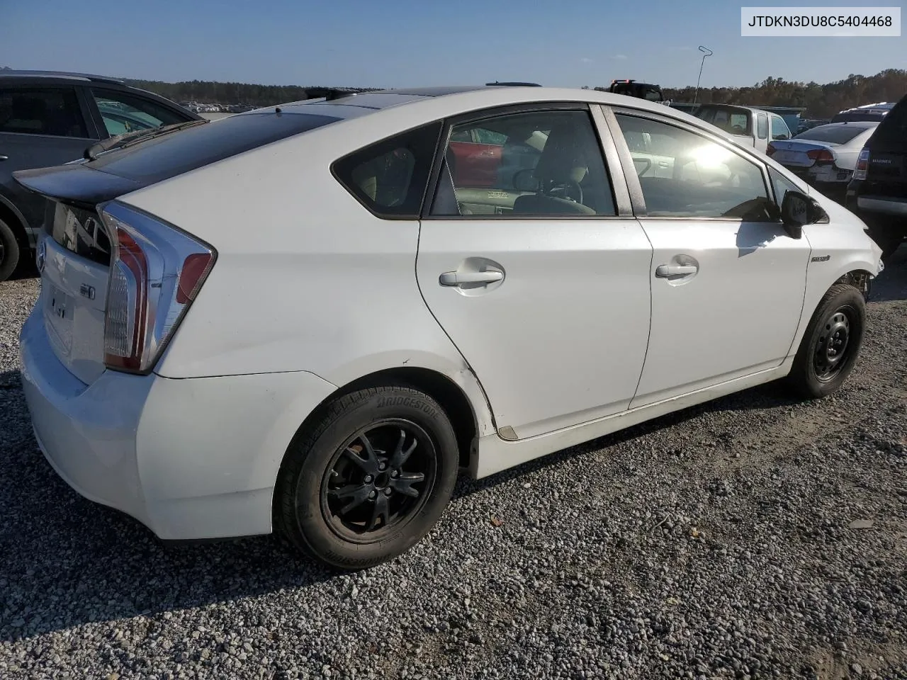 2012 Toyota Prius VIN: JTDKN3DU8C5404468 Lot: 78252434