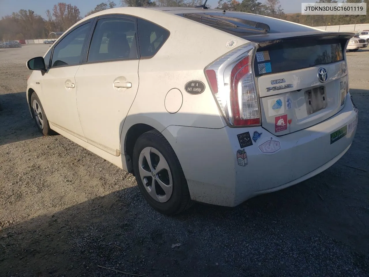 2012 Toyota Prius VIN: JTDKN3DU5C1601119 Lot: 78267054