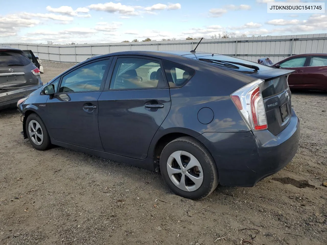 2012 Toyota Prius VIN: JTDKN3DU3C1541745 Lot: 78356914