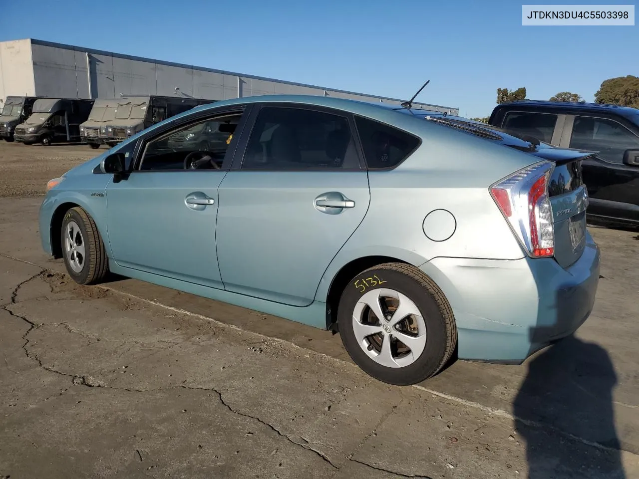 JTDKN3DU4C5503398 2012 Toyota Prius