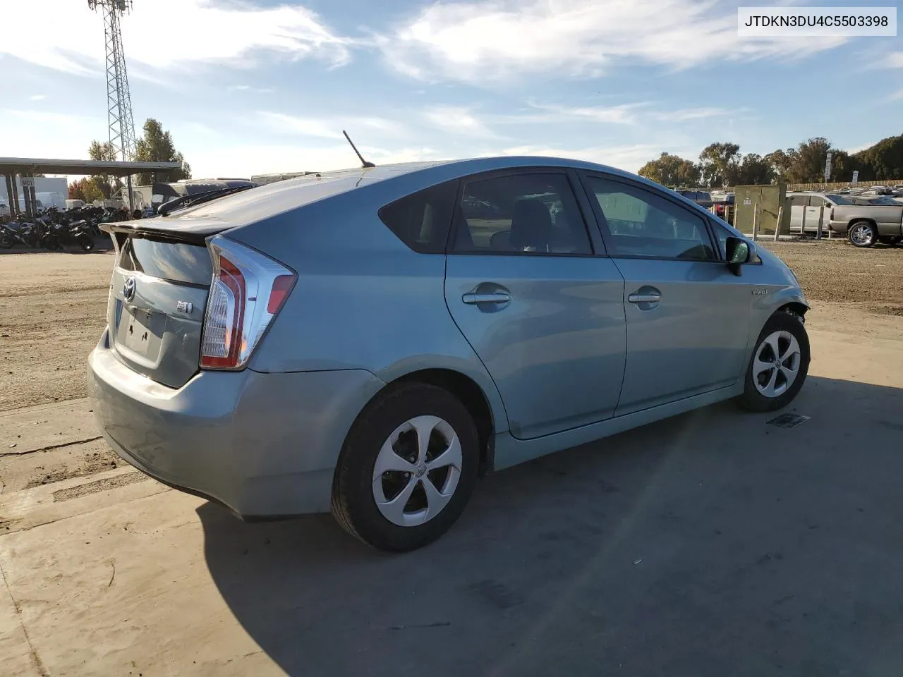 JTDKN3DU4C5503398 2012 Toyota Prius