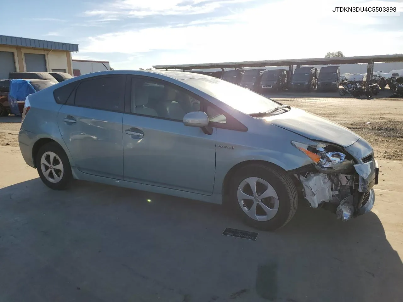 JTDKN3DU4C5503398 2012 Toyota Prius