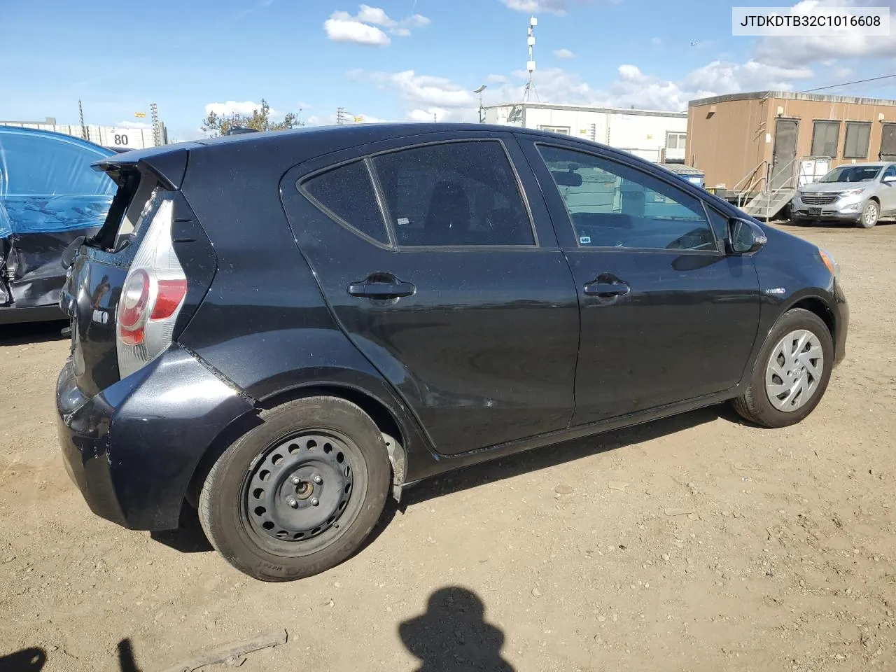 2012 Toyota Prius C VIN: JTDKDTB32C1016608 Lot: 78551894