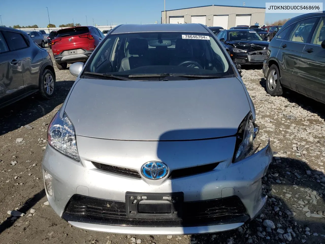 2012 Toyota Prius VIN: JTDKN3DU0C5468696 Lot: 78646704