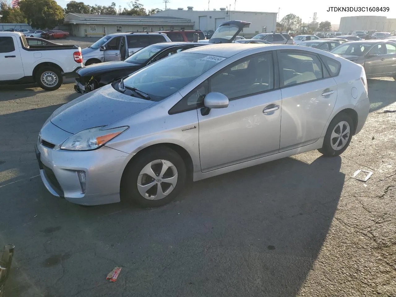 2012 Toyota Prius VIN: JTDKN3DU3C1608439 Lot: 78690454