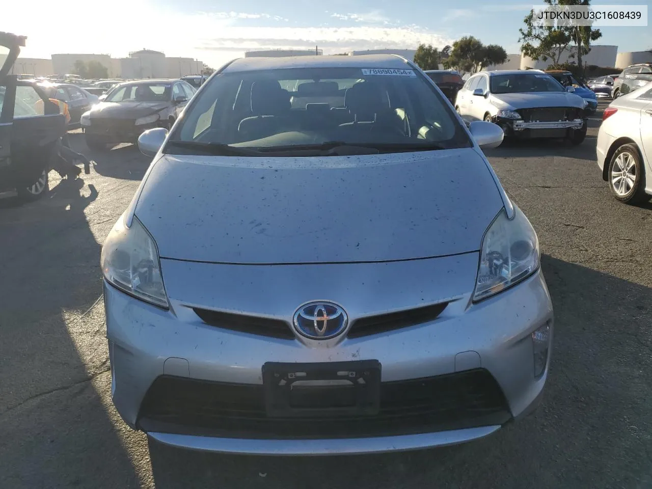 2012 Toyota Prius VIN: JTDKN3DU3C1608439 Lot: 78690454