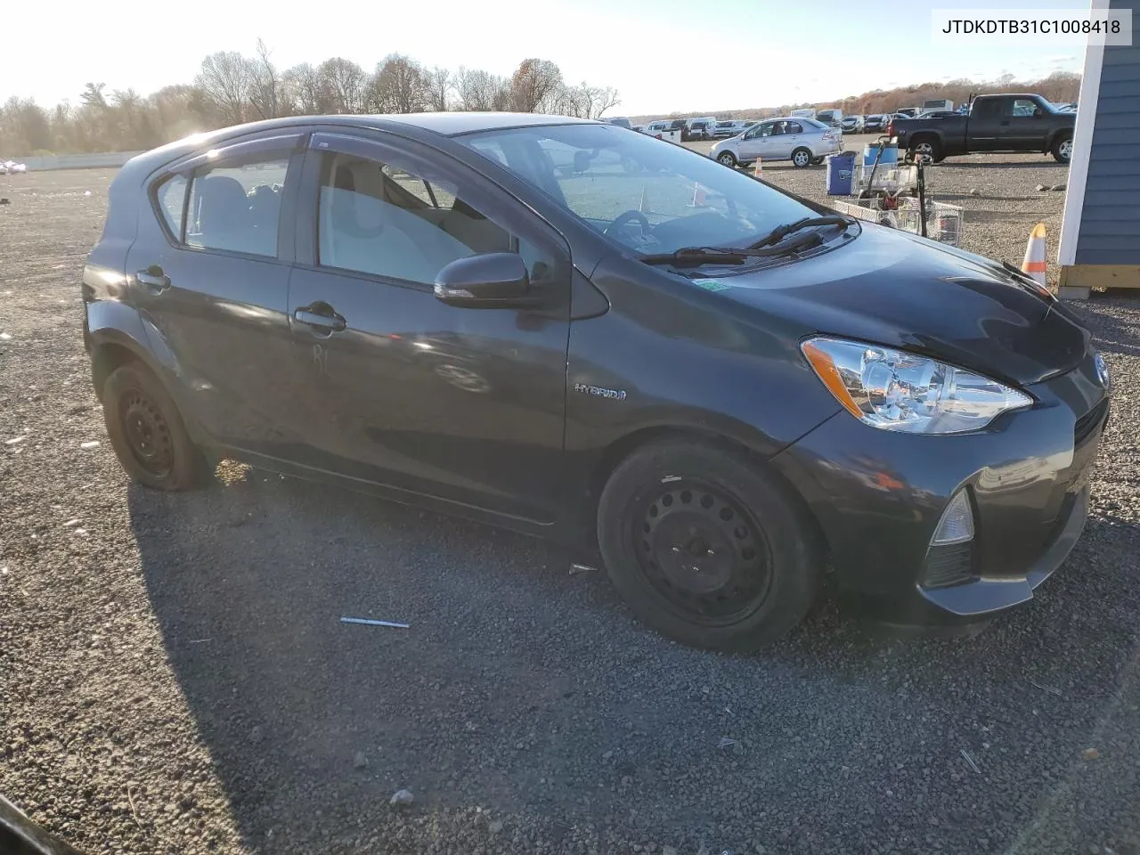 2012 Toyota Prius C VIN: JTDKDTB31C1008418 Lot: 78727794