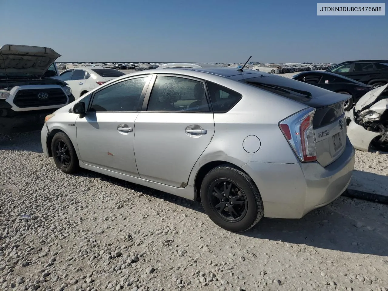 2012 Toyota Prius VIN: JTDKN3DU8C5476688 Lot: 78943344