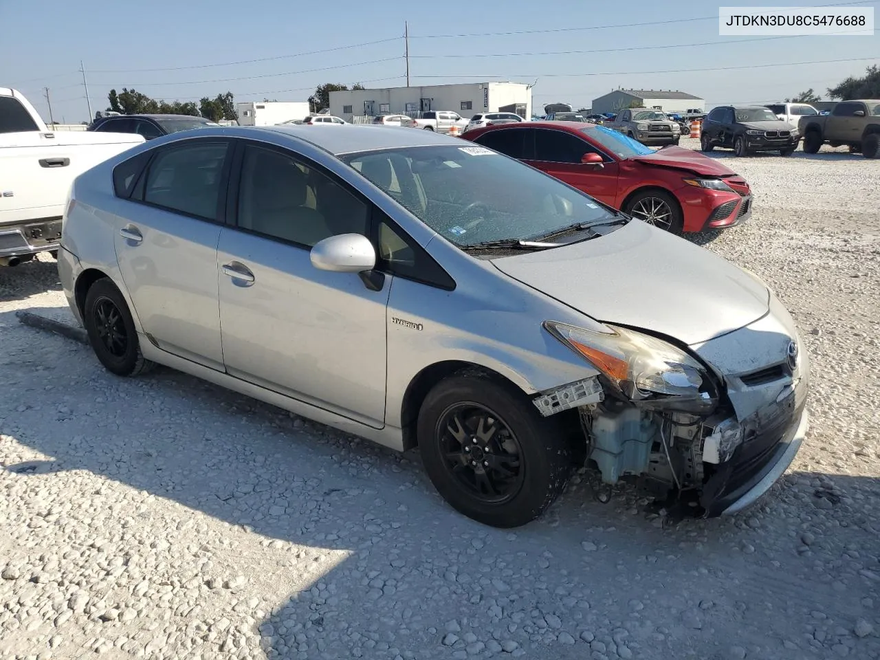 2012 Toyota Prius VIN: JTDKN3DU8C5476688 Lot: 78943344