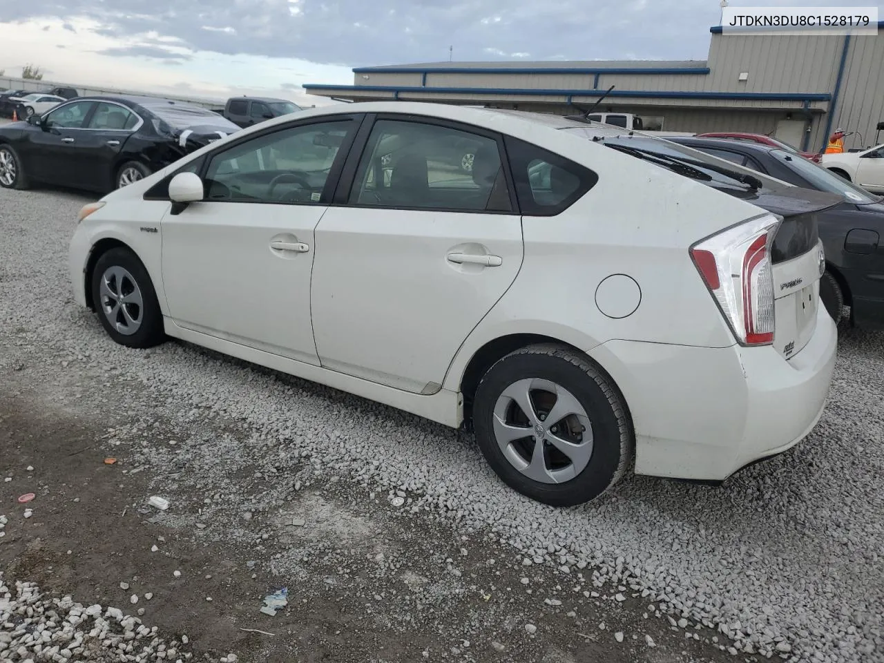 JTDKN3DU8C1528179 2012 Toyota Prius