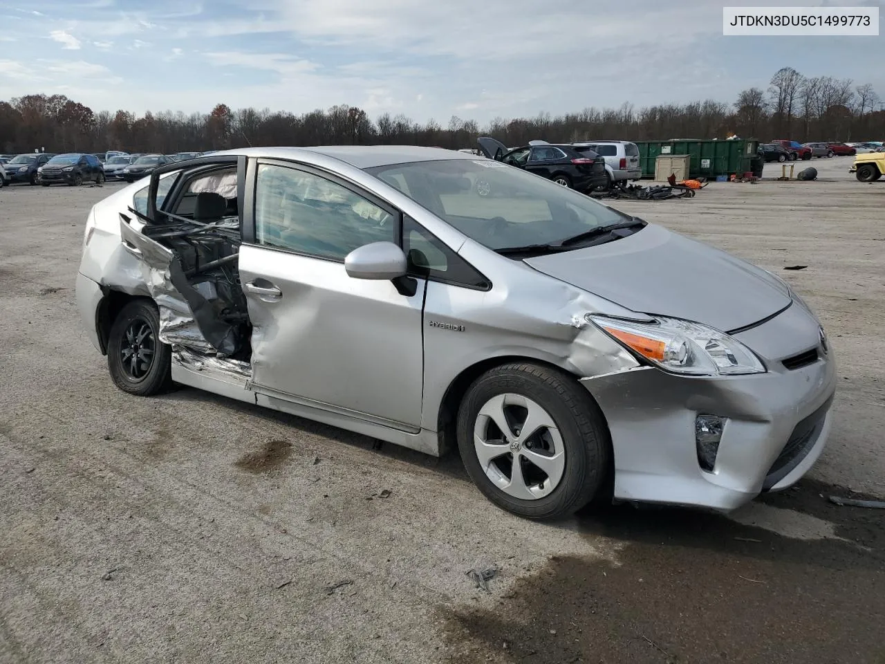 2012 Toyota Prius VIN: JTDKN3DU5C1499773 Lot: 79088534