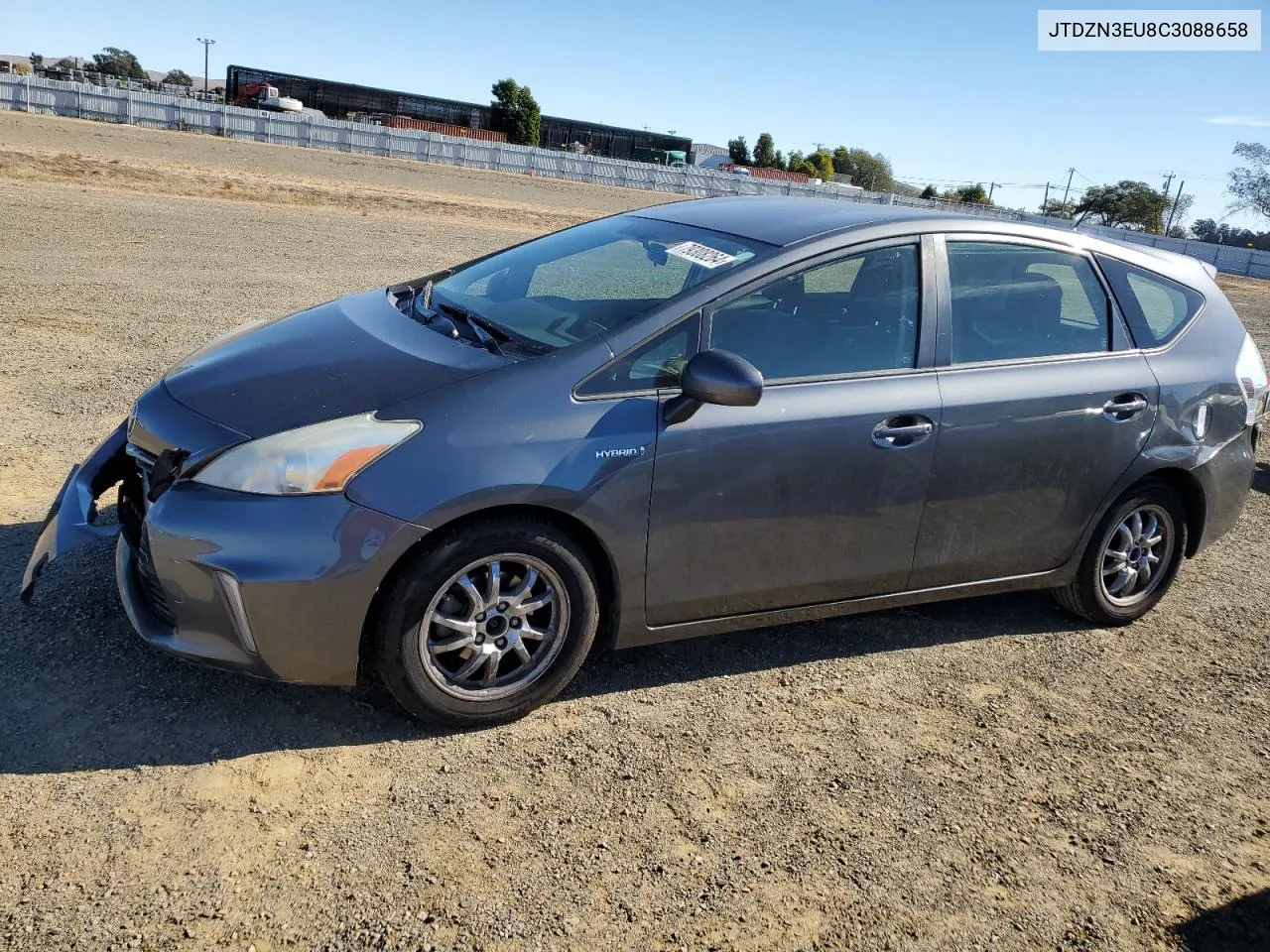 2012 Toyota Prius V VIN: JTDZN3EU8C3088658 Lot: 79308264