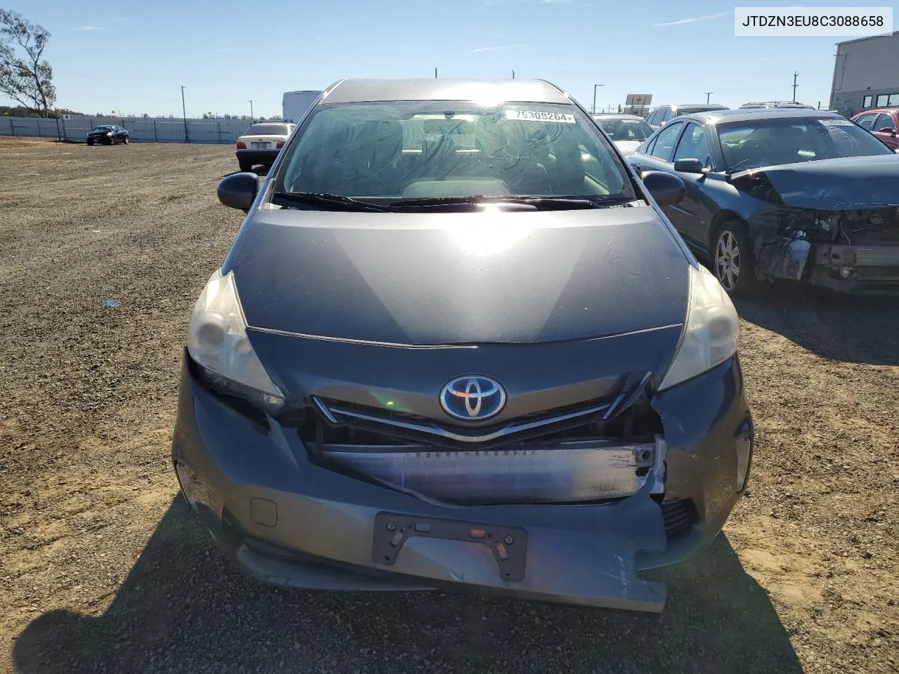 2012 Toyota Prius V VIN: JTDZN3EU8C3088658 Lot: 79308264