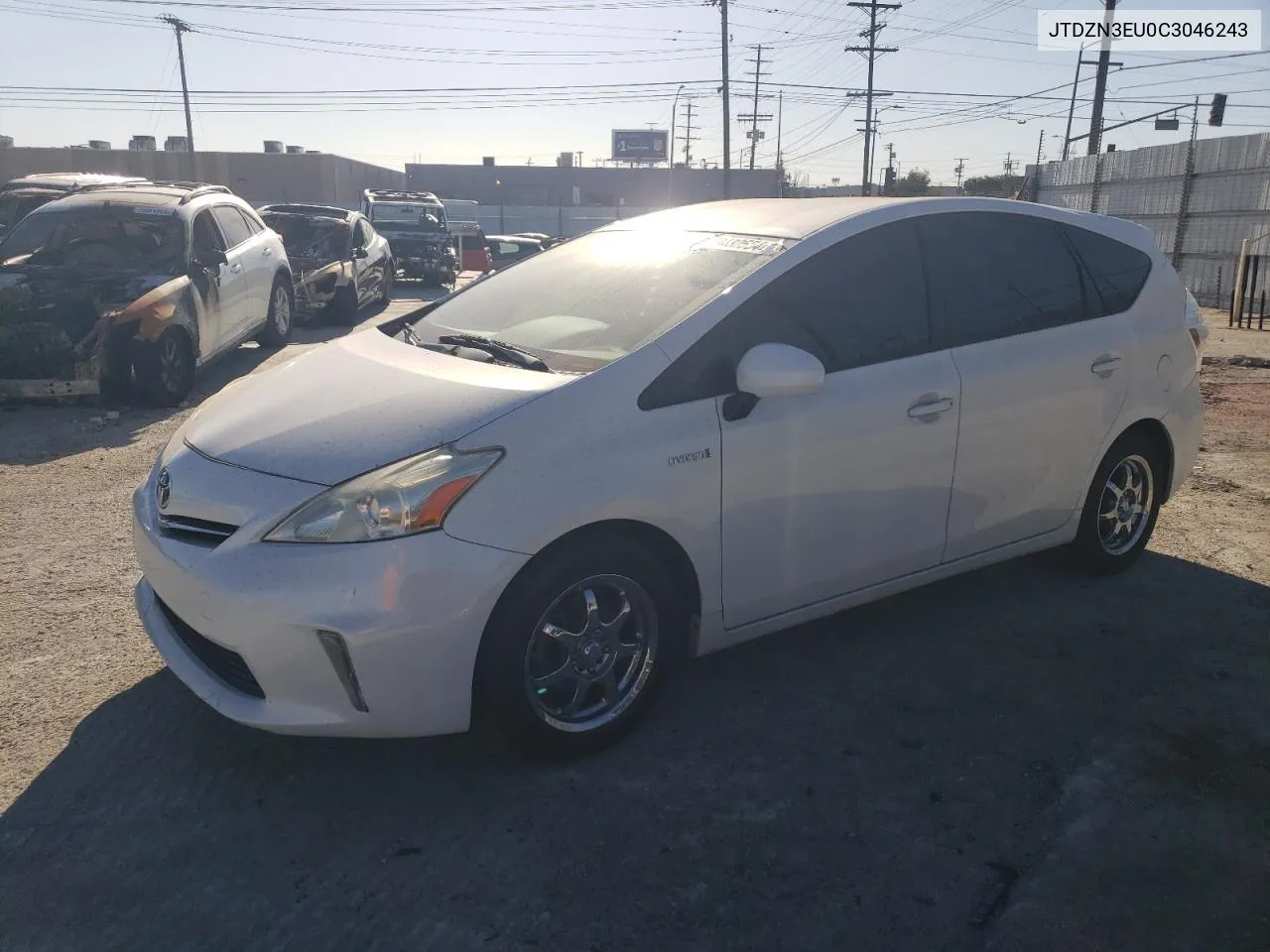 JTDZN3EU0C3046243 2012 Toyota Prius V