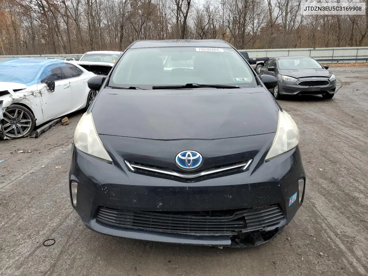 2012 Toyota Prius V VIN: JTDZN3EU5C3169908 Lot: 79530464