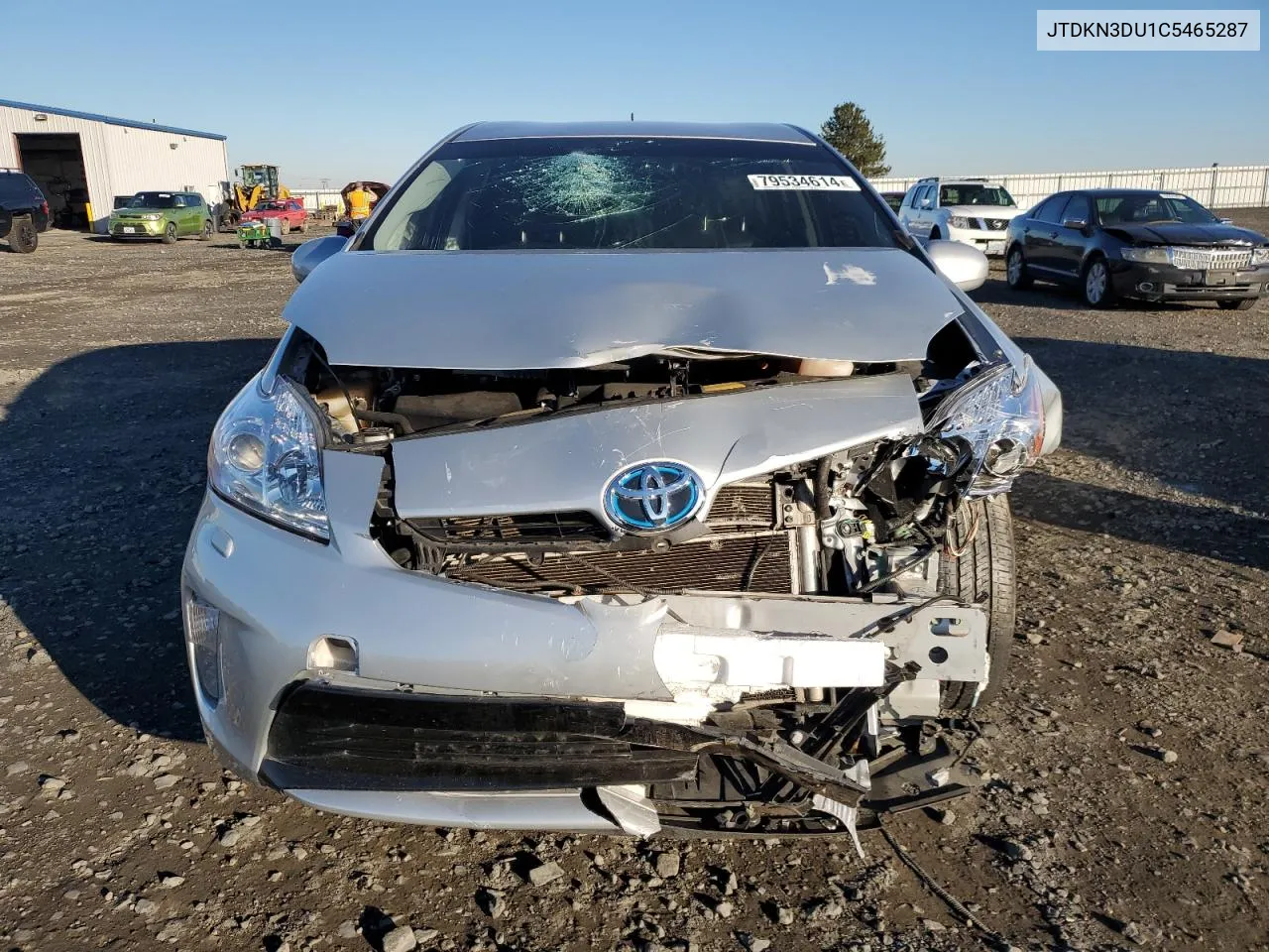 2012 Toyota Prius VIN: JTDKN3DU1C5465287 Lot: 79534614