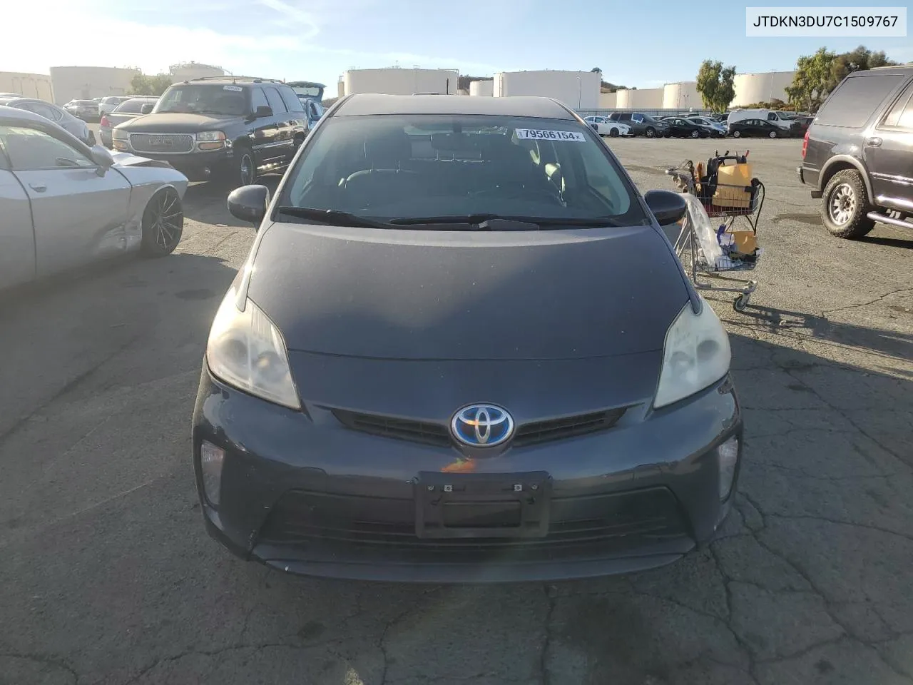 2012 Toyota Prius VIN: JTDKN3DU7C1509767 Lot: 79566154