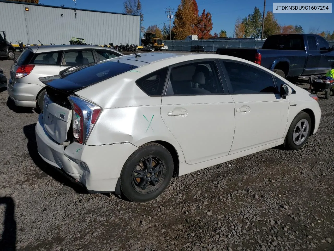 2012 Toyota Prius VIN: JTDKN3DU9C1607294 Lot: 79571584