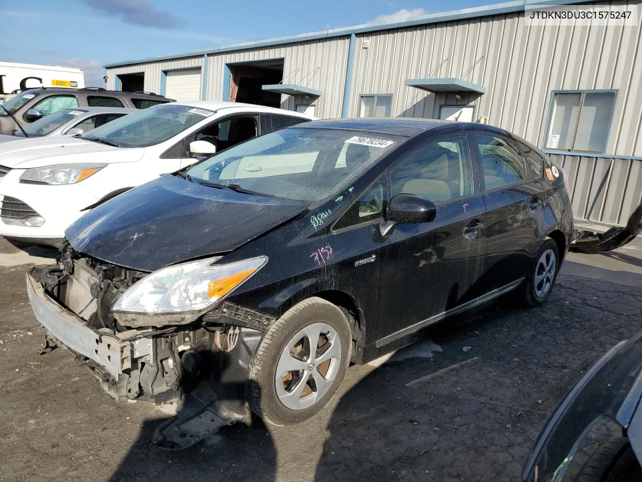 2012 Toyota Prius VIN: JTDKN3DU3C1575247 Lot: 79678234