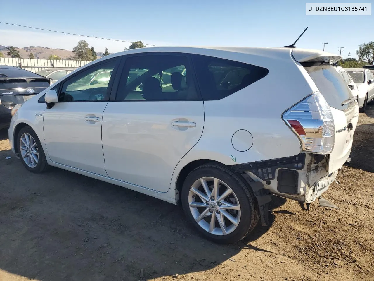 2012 Toyota Prius V VIN: JTDZN3EU1C3135741 Lot: 79719304