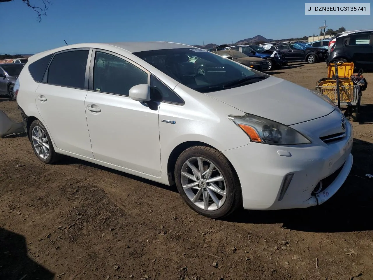 2012 Toyota Prius V VIN: JTDZN3EU1C3135741 Lot: 79719304