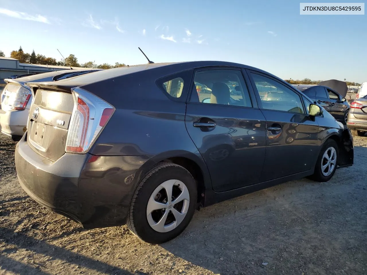 2012 Toyota Prius VIN: JTDKN3DU8C5429595 Lot: 79740264