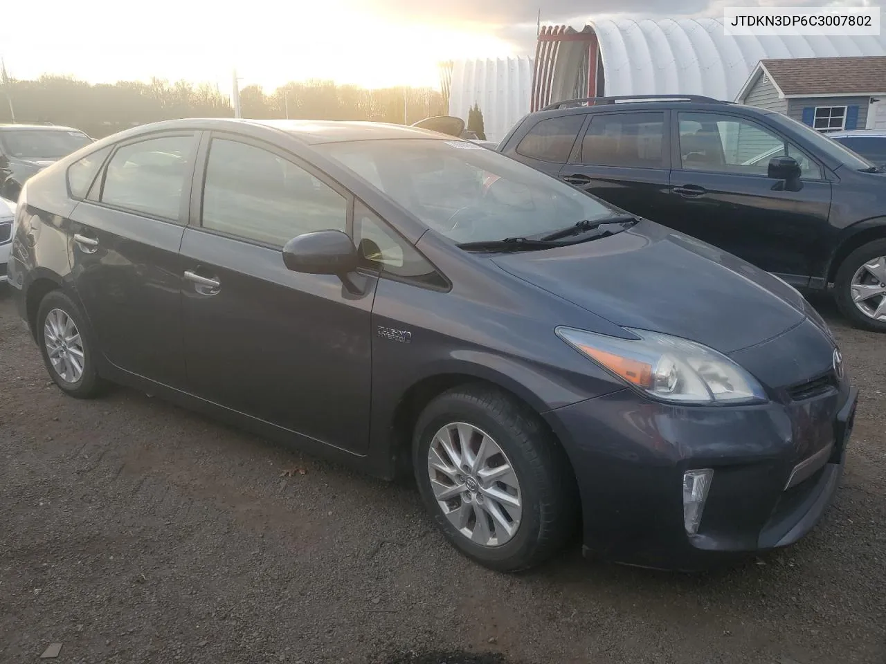 2012 Toyota Prius Plug-In VIN: JTDKN3DP6C3007802 Lot: 79762734