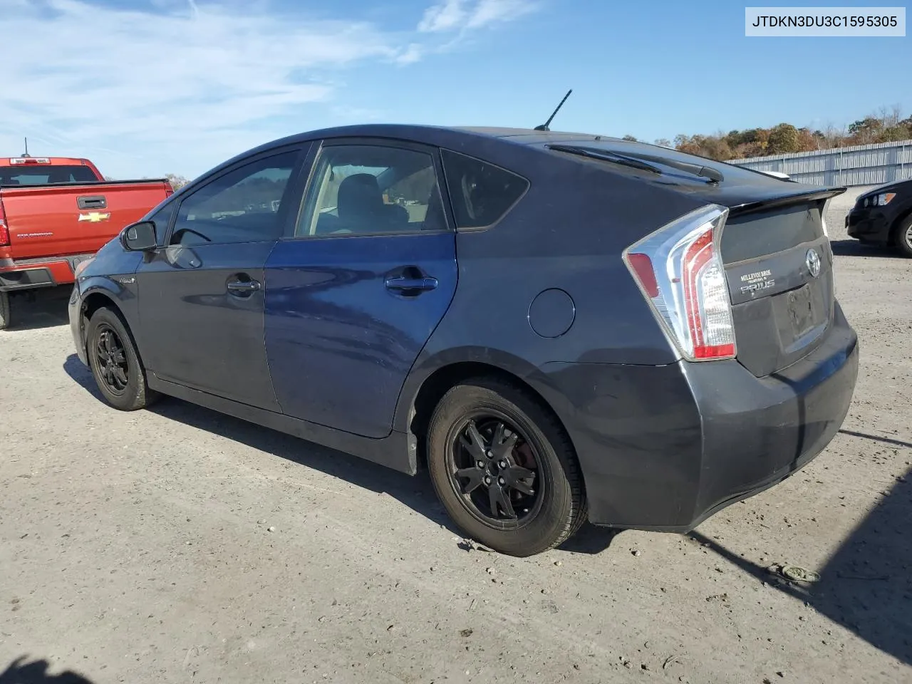 2012 Toyota Prius VIN: JTDKN3DU3C1595305 Lot: 79774914