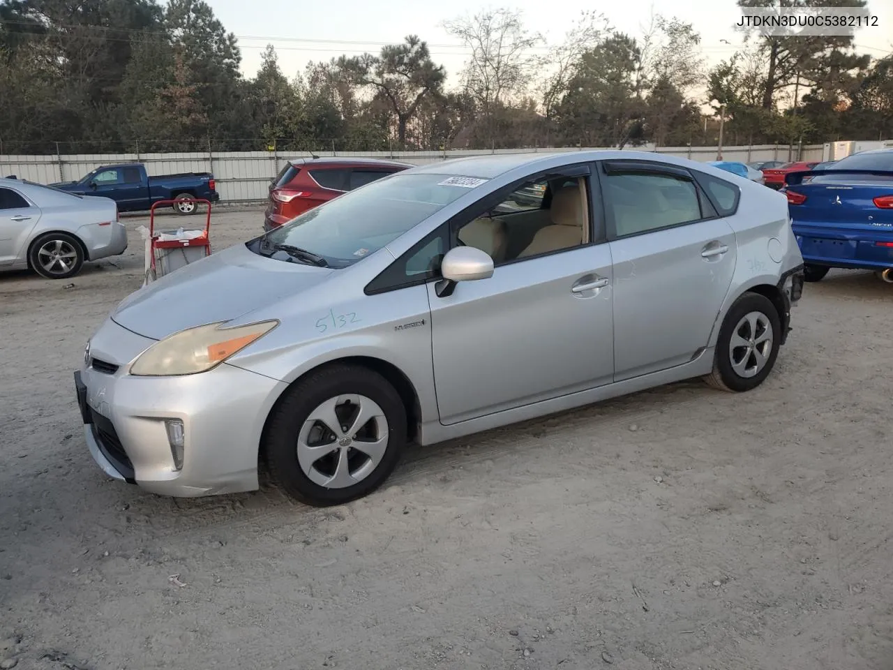 2012 Toyota Prius VIN: JTDKN3DU0C5382112 Lot: 79823284