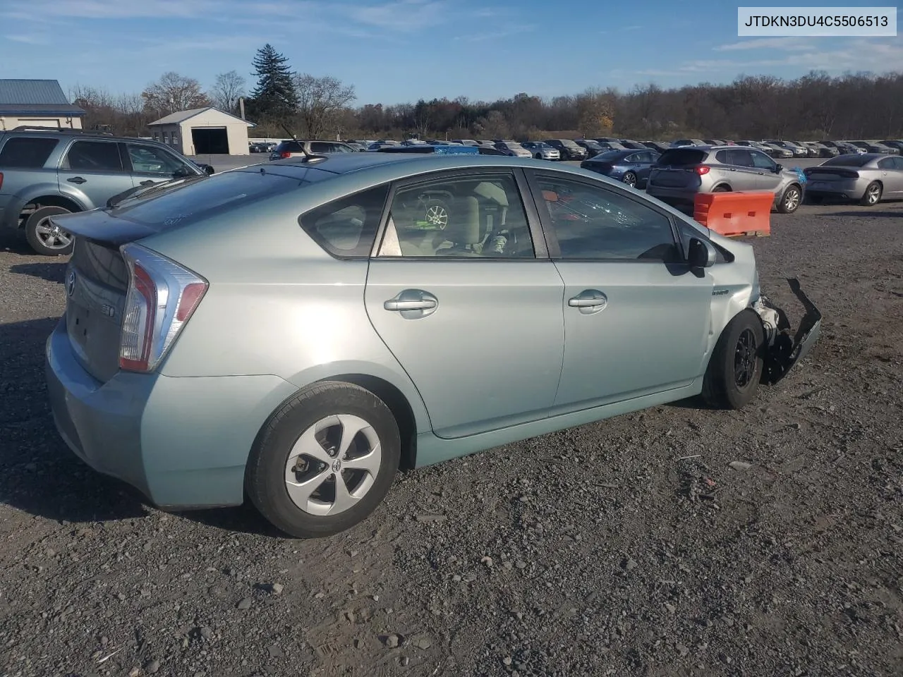 2012 Toyota Prius VIN: JTDKN3DU4C5506513 Lot: 79880834