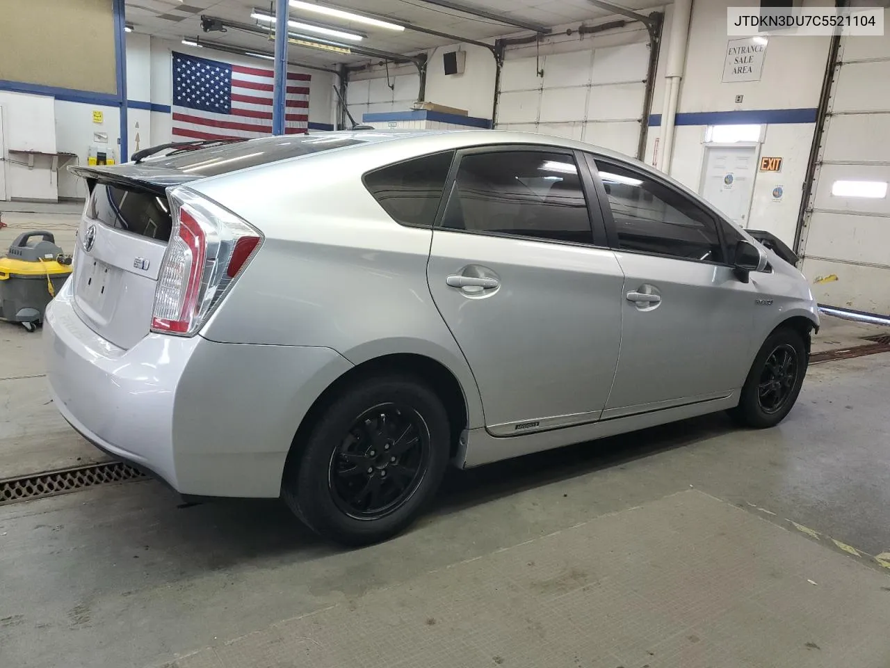 2012 Toyota Prius VIN: JTDKN3DU7C5521104 Lot: 80115794