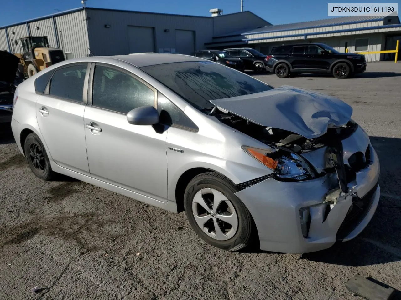 2012 Toyota Prius VIN: JTDKN3DU1C1611193 Lot: 80117764