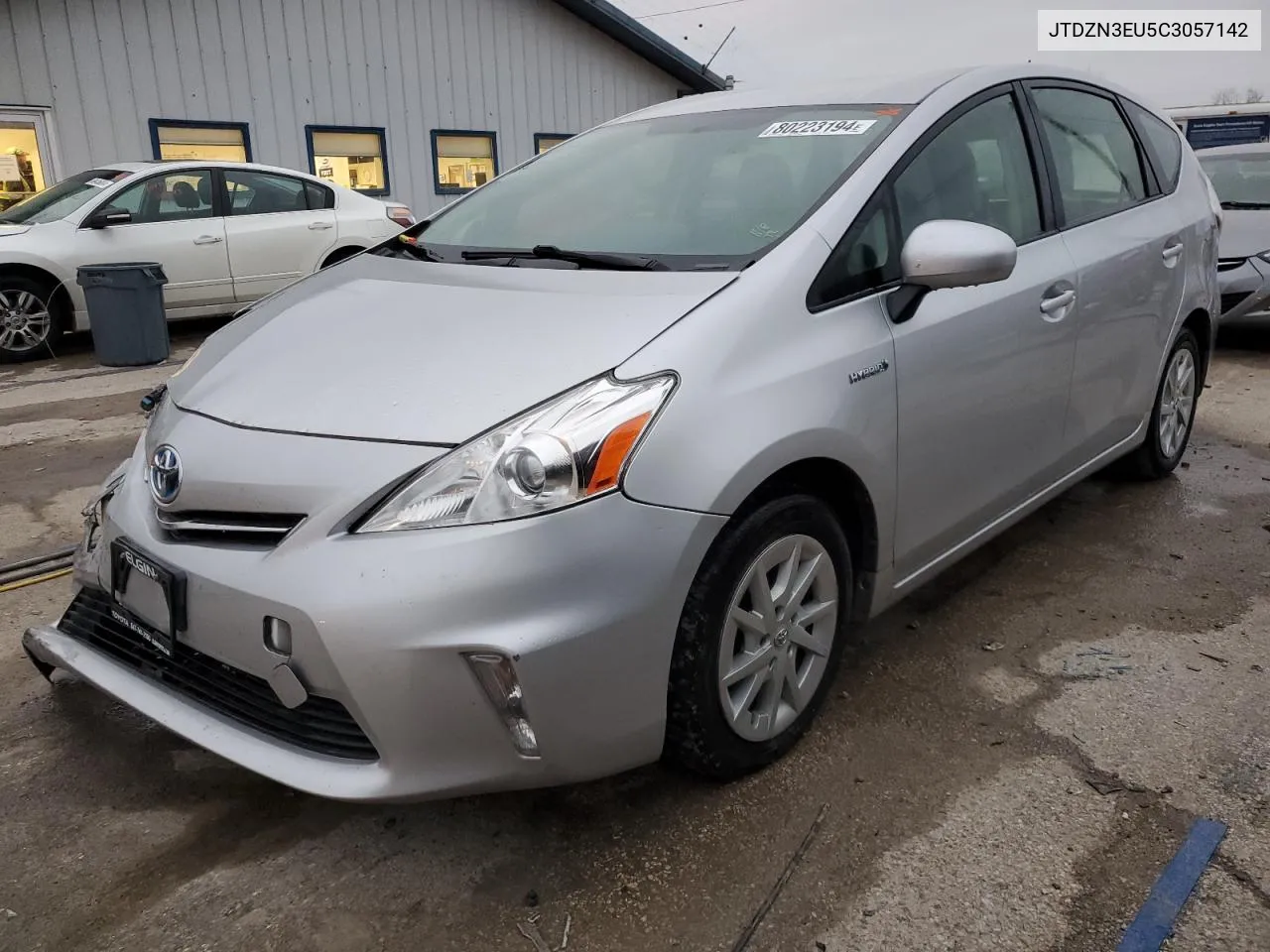 2012 Toyota Prius V VIN: JTDZN3EU5C3057142 Lot: 80223194