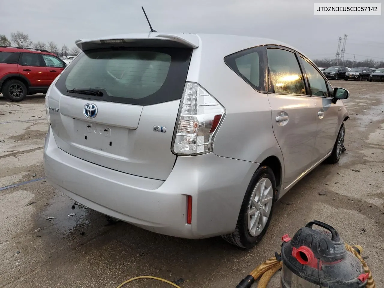 2012 Toyota Prius V VIN: JTDZN3EU5C3057142 Lot: 80223194