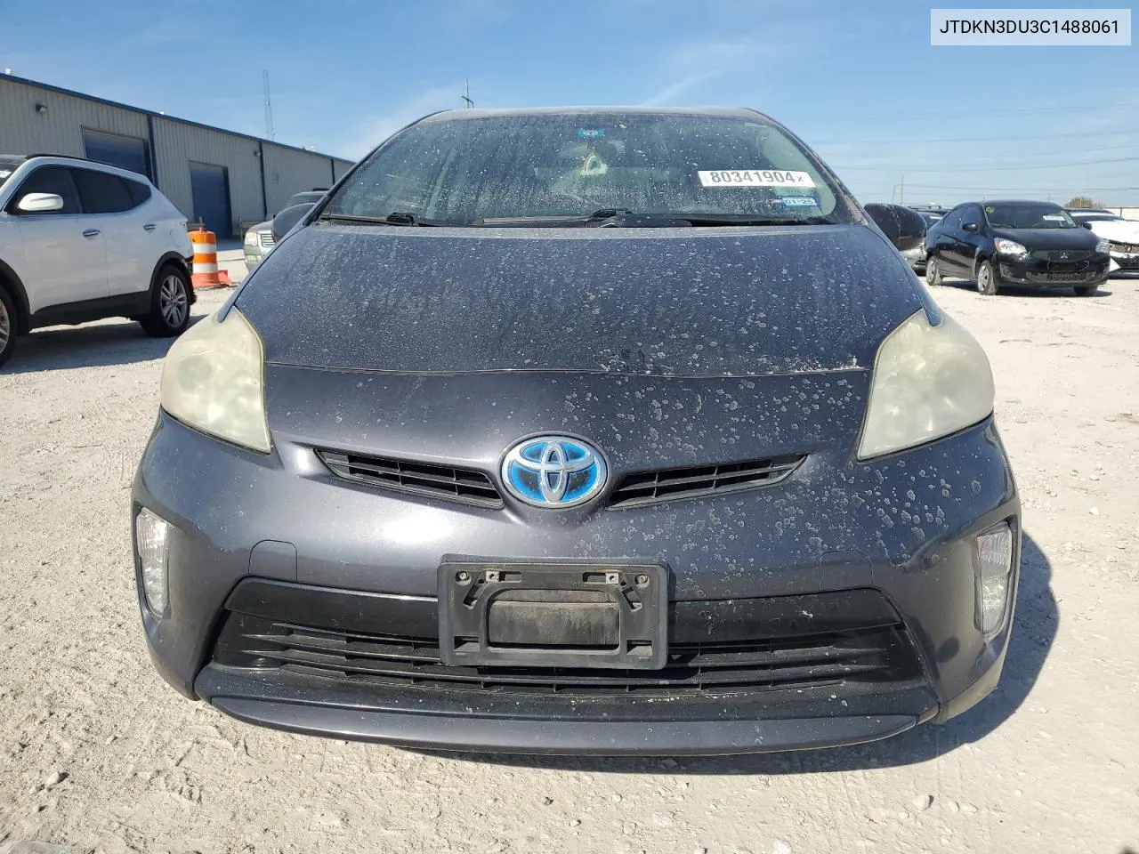 2012 Toyota Prius VIN: JTDKN3DU3C1488061 Lot: 80341904