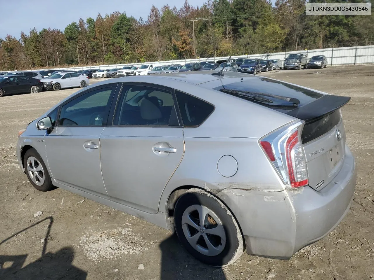 2012 Toyota Prius VIN: JTDKN3DU0C5430546 Lot: 80362054