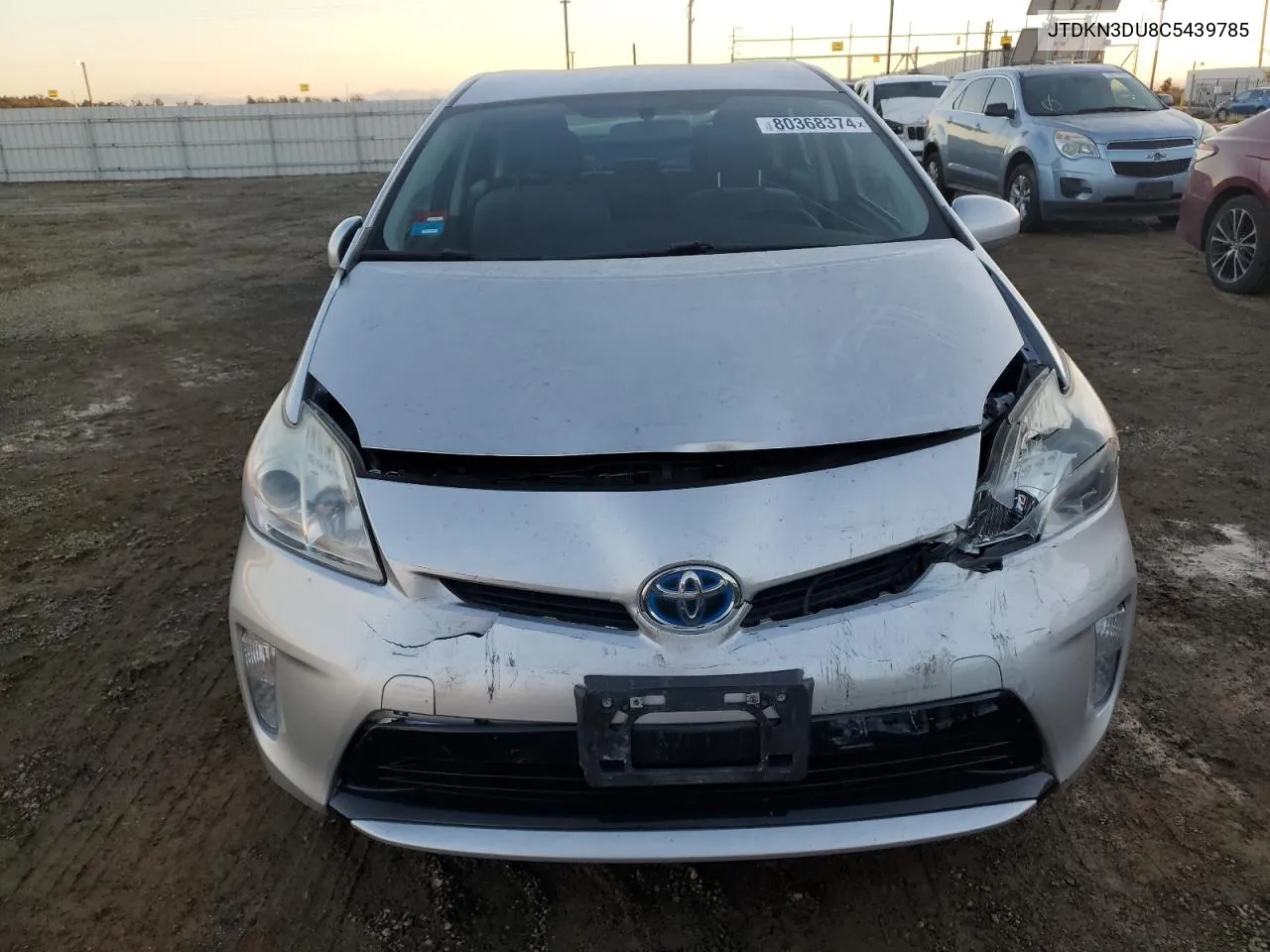 2012 Toyota Prius VIN: JTDKN3DU8C5439785 Lot: 80368374