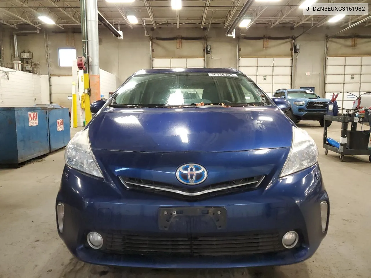 2012 Toyota Prius V VIN: JTDZN3EUXC3161982 Lot: 80586354