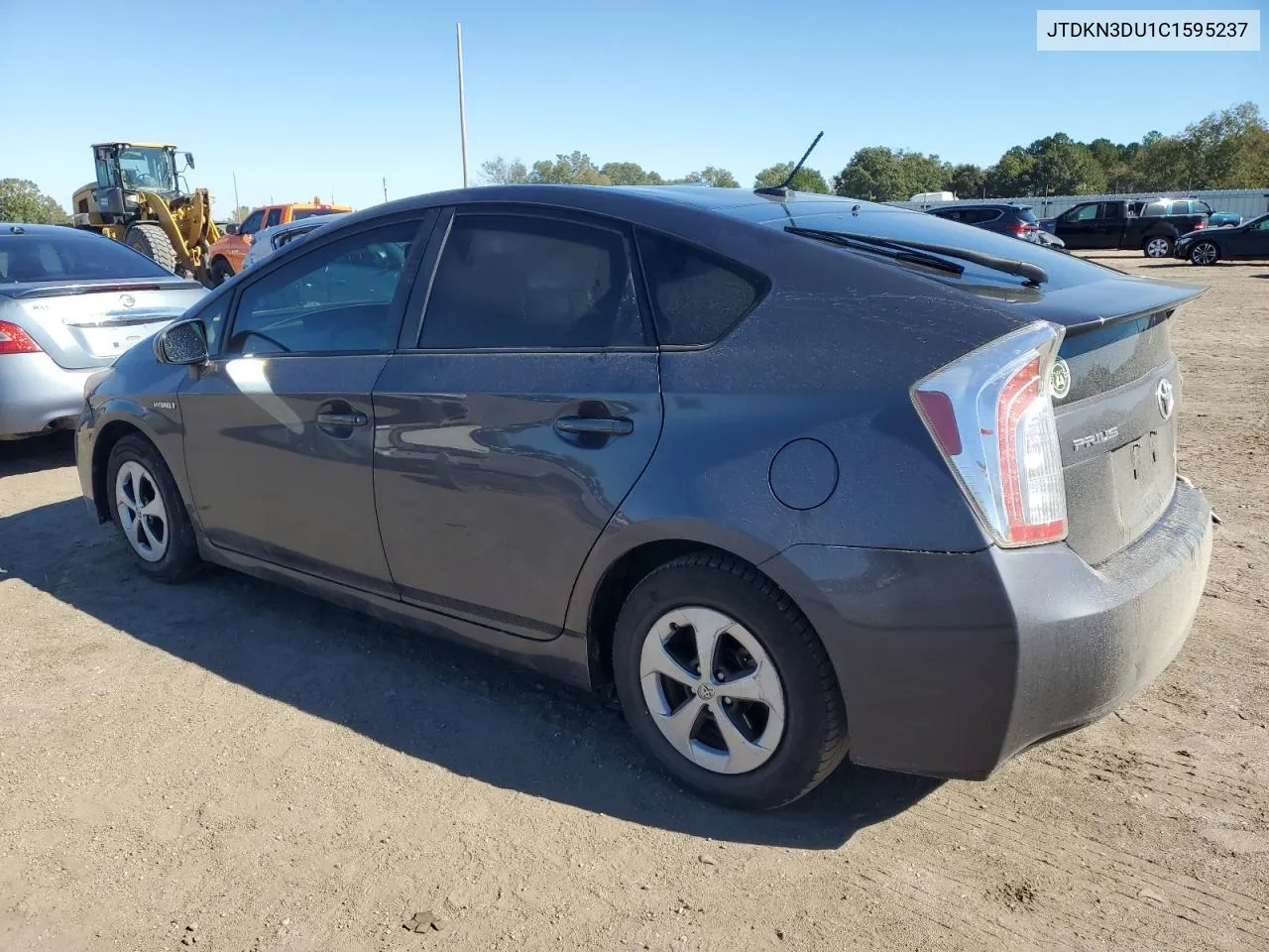 2012 Toyota Prius VIN: JTDKN3DU1C1595237 Lot: 80614494