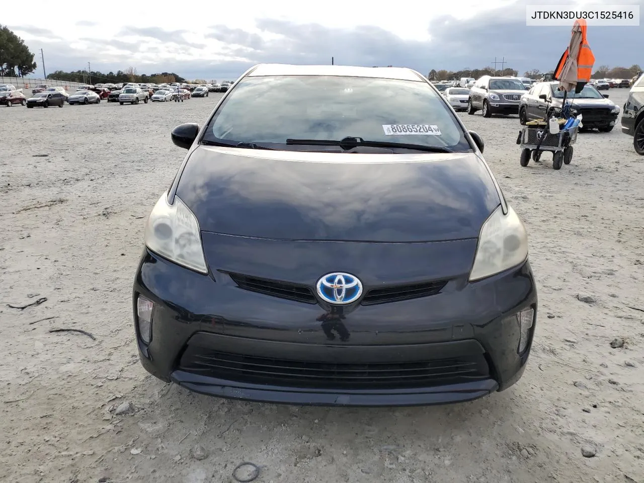 2012 Toyota Prius VIN: JTDKN3DU3C1525416 Lot: 80865204