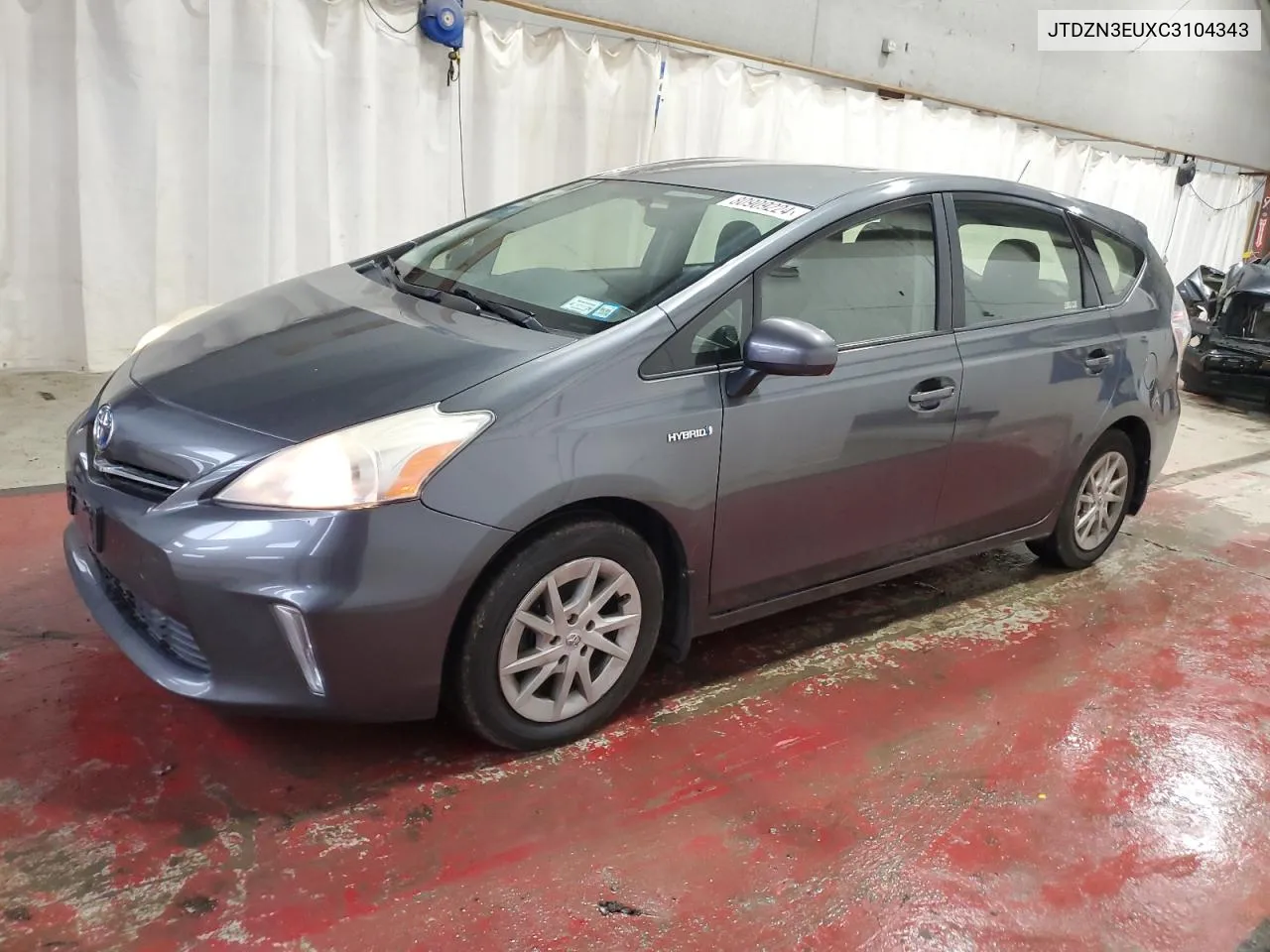 2012 Toyota Prius V VIN: JTDZN3EUXC3104343 Lot: 80909224