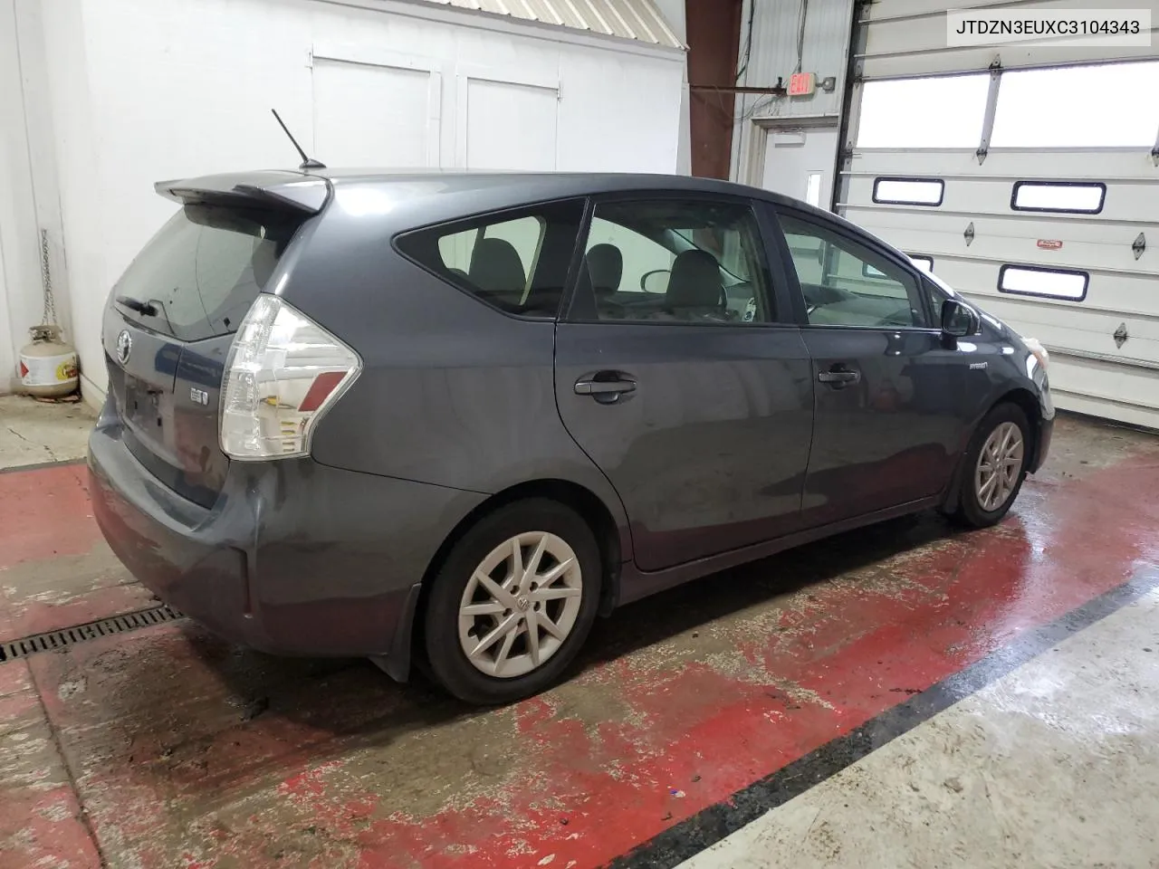 2012 Toyota Prius V VIN: JTDZN3EUXC3104343 Lot: 80909224