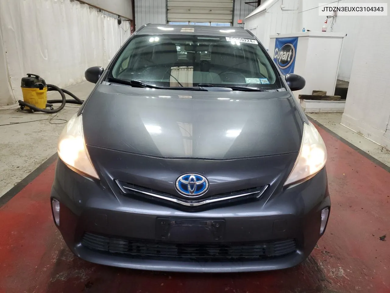 2012 Toyota Prius V VIN: JTDZN3EUXC3104343 Lot: 80909224