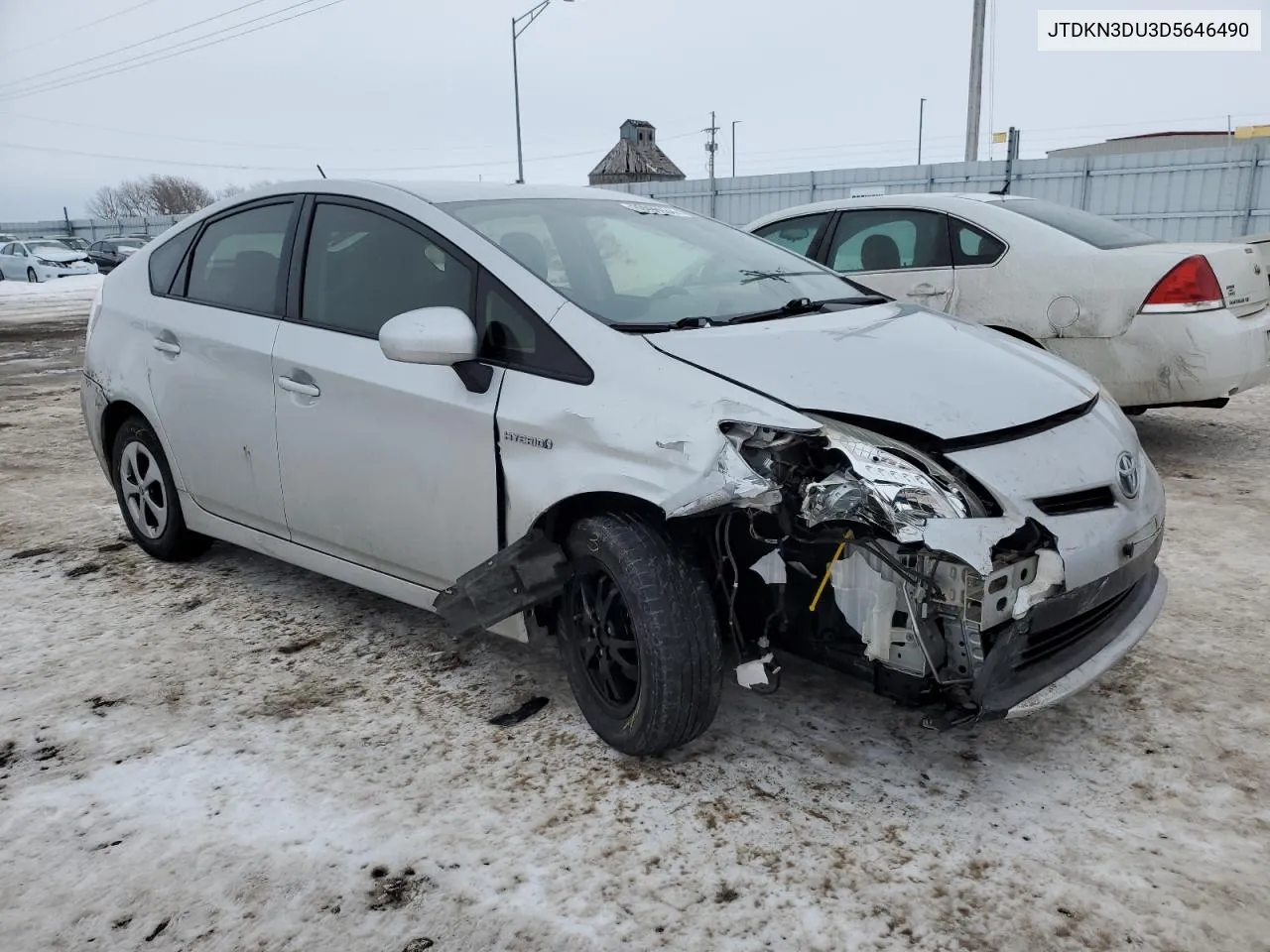 2013 Toyota Prius VIN: JTDKN3DU3D5646490 Lot: 39096934