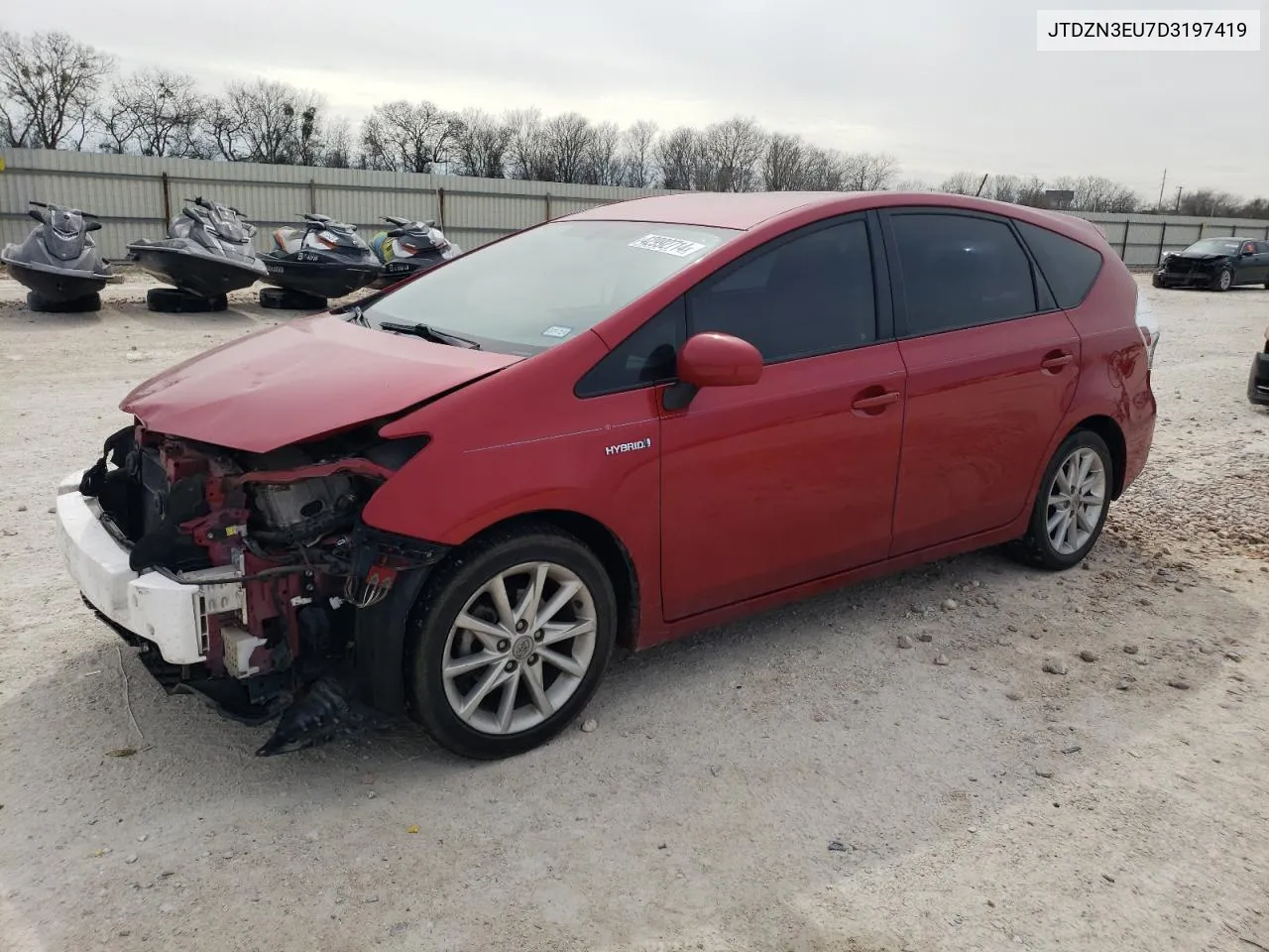 2013 Toyota Prius V VIN: JTDZN3EU7D3197419 Lot: 42992714