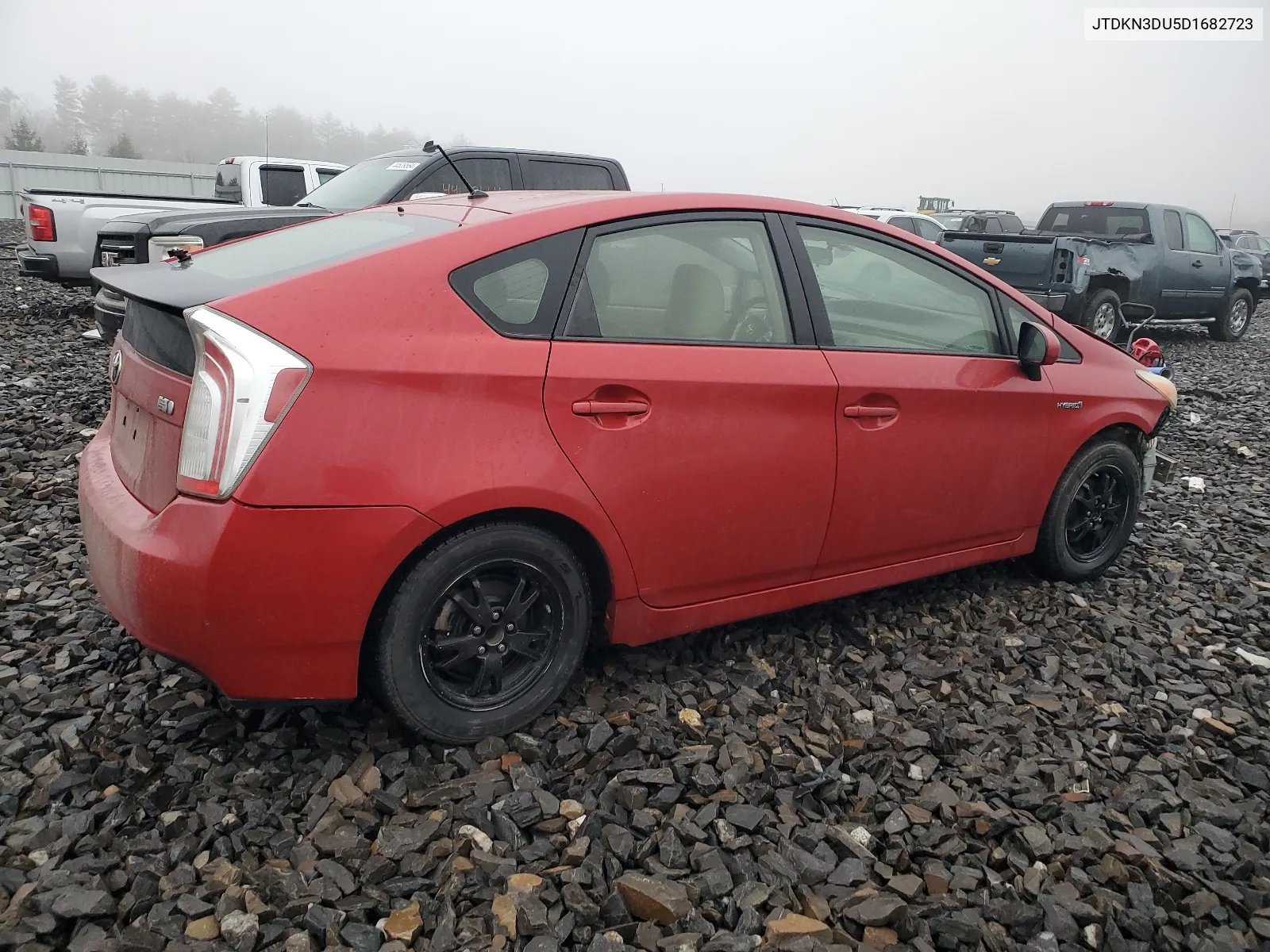 2013 Toyota Prius VIN: JTDKN3DU5D1682723 Lot: 44787564